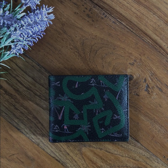 Coach Other - Coach X Keith Haring ID Billfold Wallet